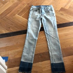 M.E.N.U designer girls jeans size 10